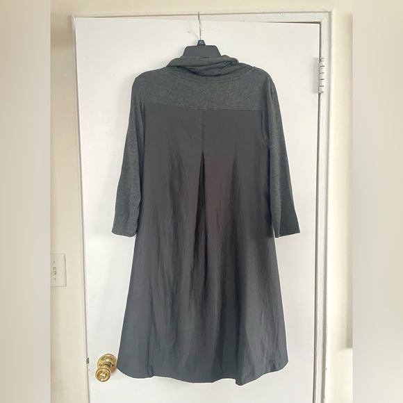 Anthropologie Saturday Sunday Moxed Media Cowl Neck Dress - Picture 3 of 5